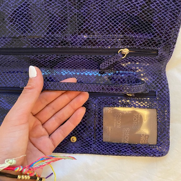 Michael Kors Snakeskin Clutch - Picture 5 of 5